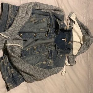 FREE PEOPLE JEAN JACKET SUZE SMALL